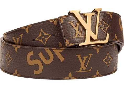 supreme louis vuitton belt from china